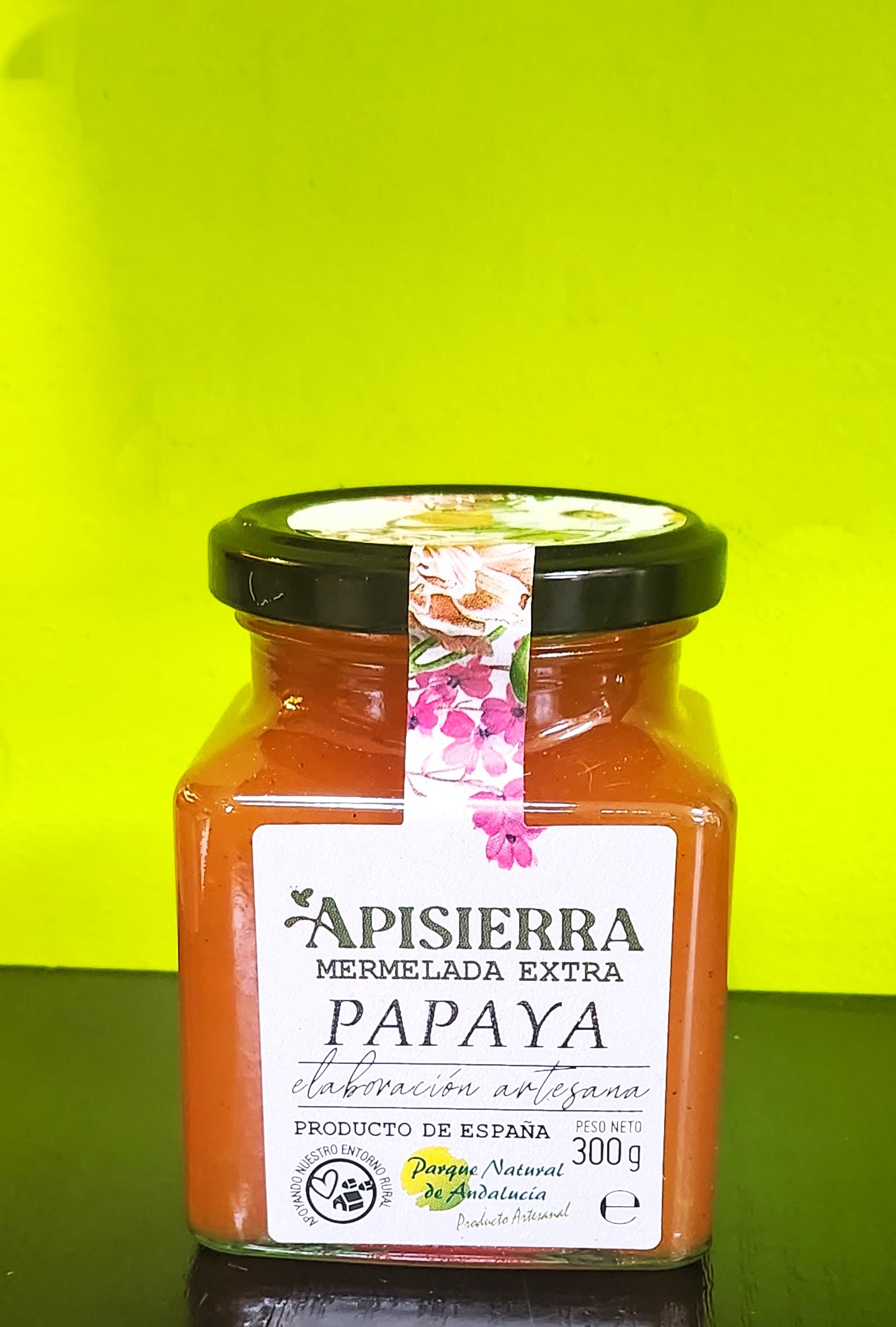 Mermelada Artesana PAPAYA Bote cristal 300 gr