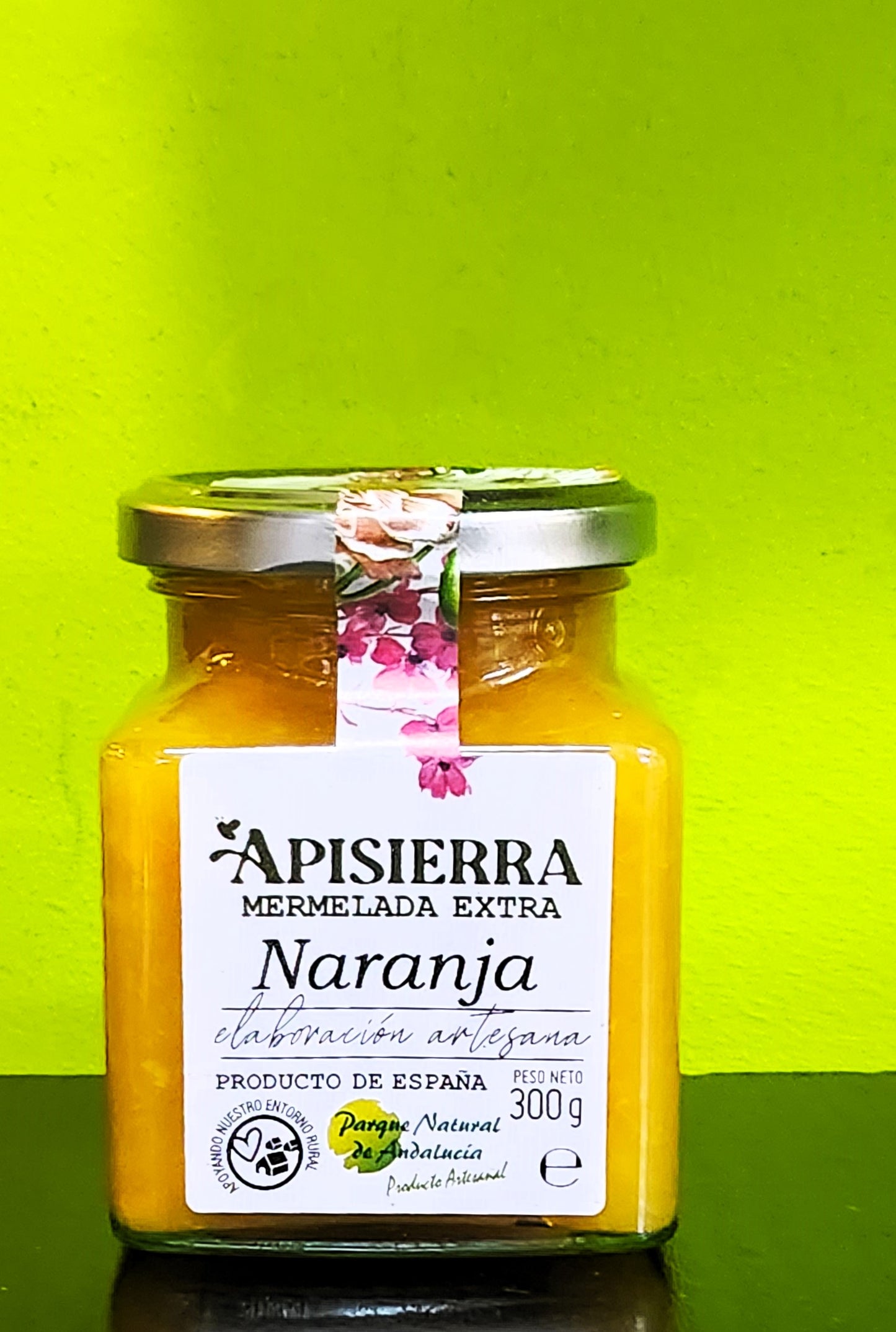 Mermelada Artesana NARANJA Bote cristal 300 gr