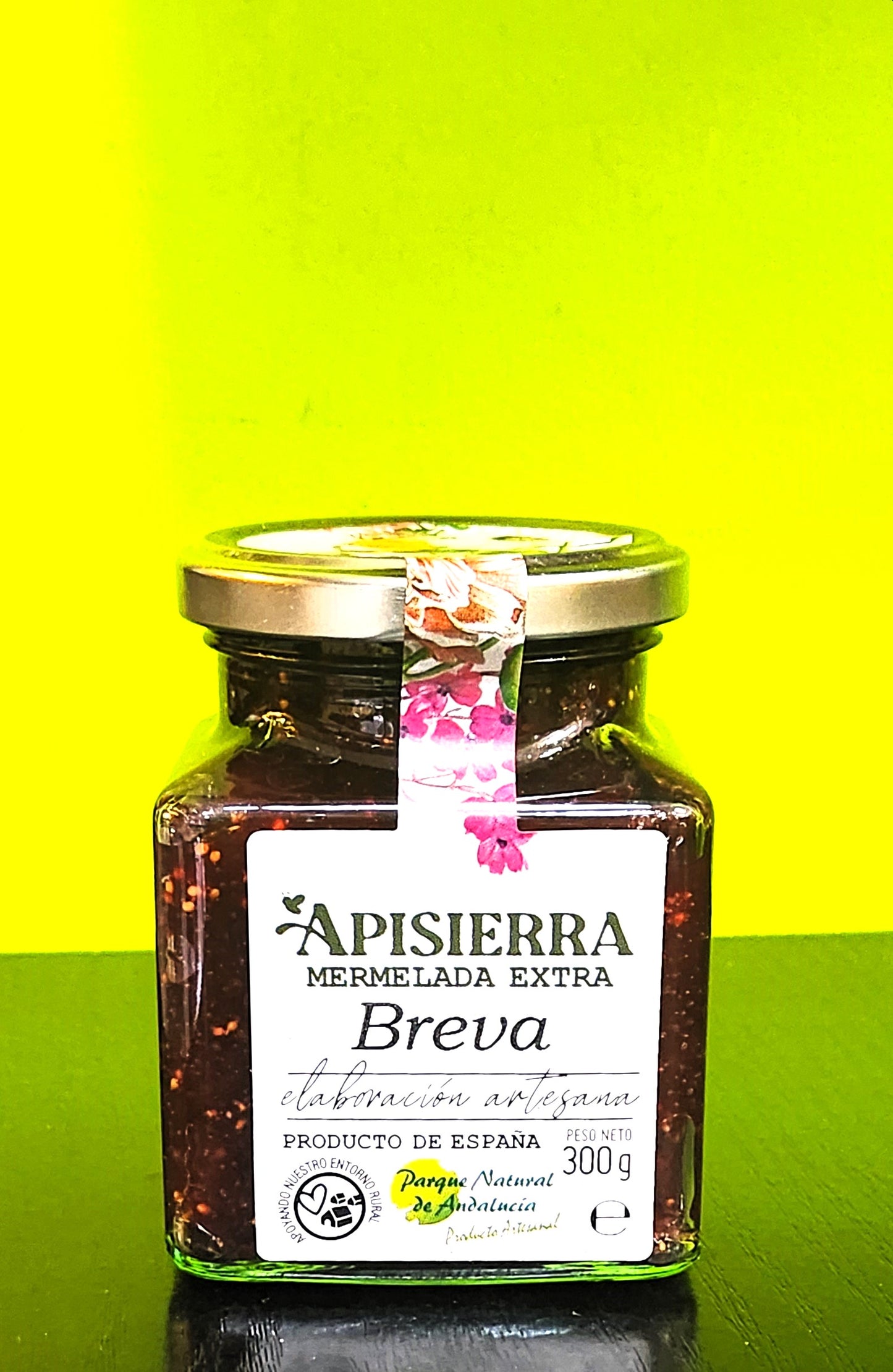 Mermelada Artesana BREVA Bote cristal 300 gr