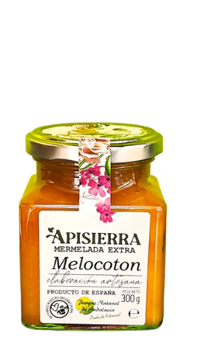 Mermelada Artesana MELOCOTÓN Bote cristal 300 gr