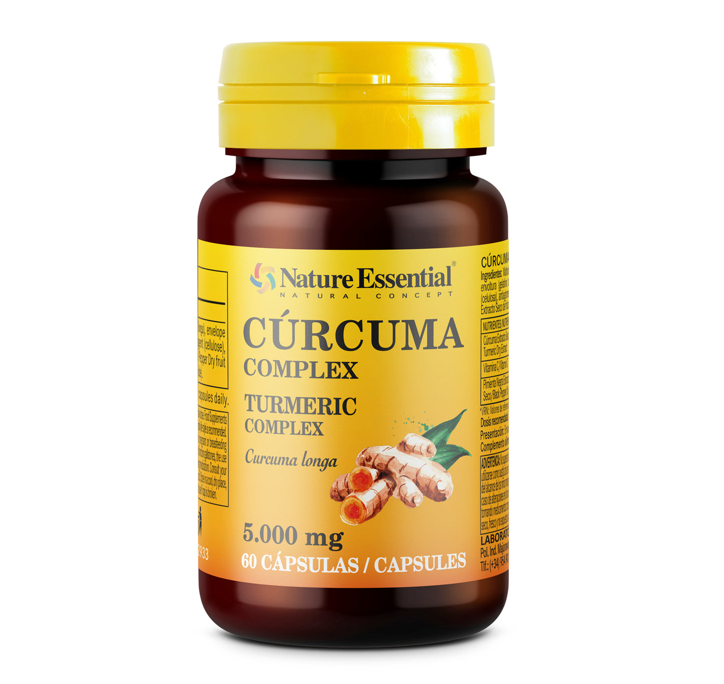 Cúrcuma Complex Bote 60 Cápsulas 5000 mg