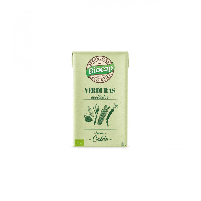 Caldo VERDURAS Ecológico Brick 1L
