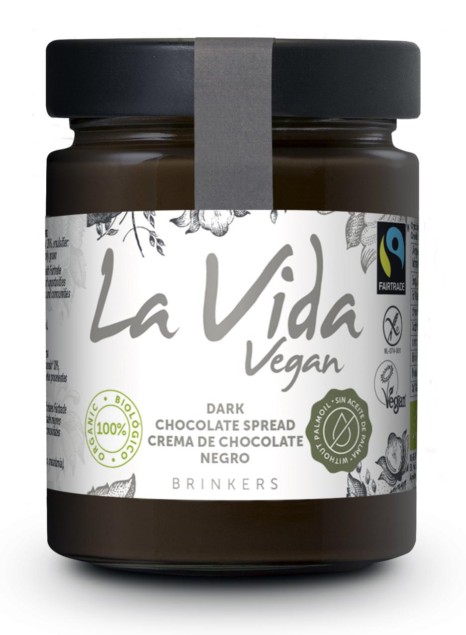 Crema Chocolate Bio Vegana Bote cristal 270 gr