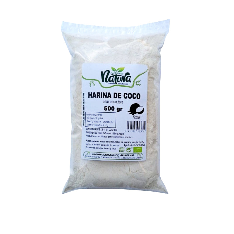 Harina Coco Ecológica Paquete 500 gr