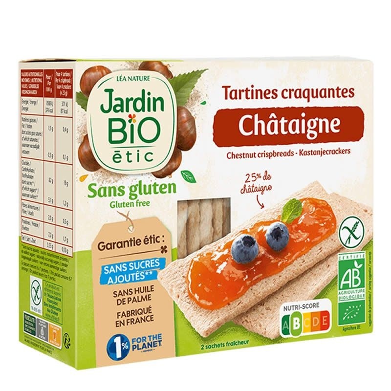 Crackers Castaña BIO Caja 150 gr