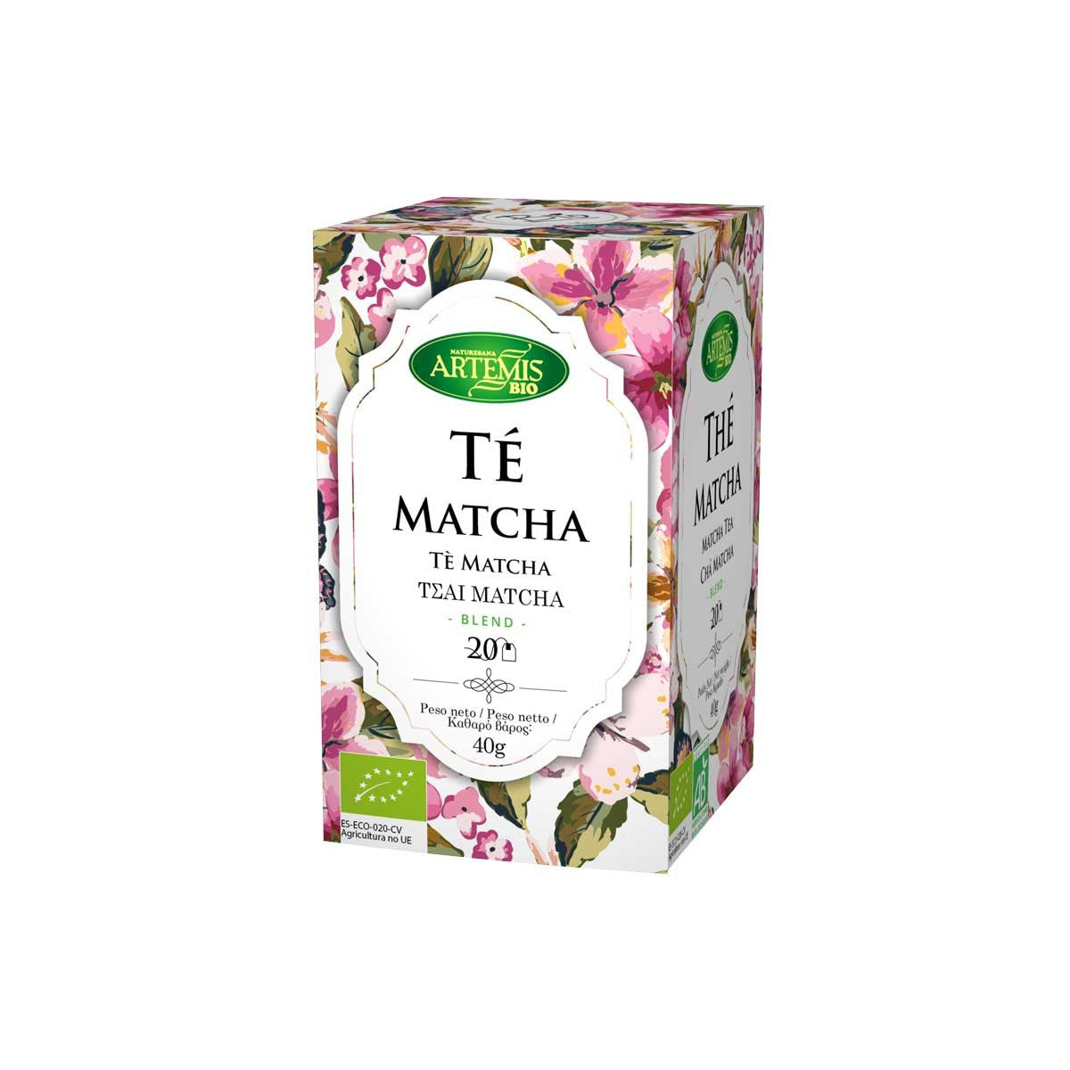 Té Matcha BIO Ecológico Caja 20 bolsitas