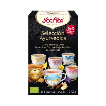 Infusión ecológica ayurvédica SELECCIÓN AYURVÉDICA Caja 34,2 gr
