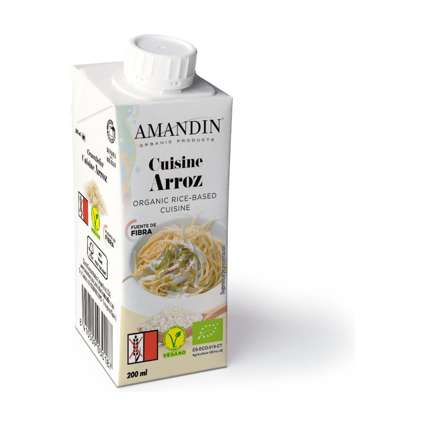 Nata vegetal de arroz Bio Brick 200 ml