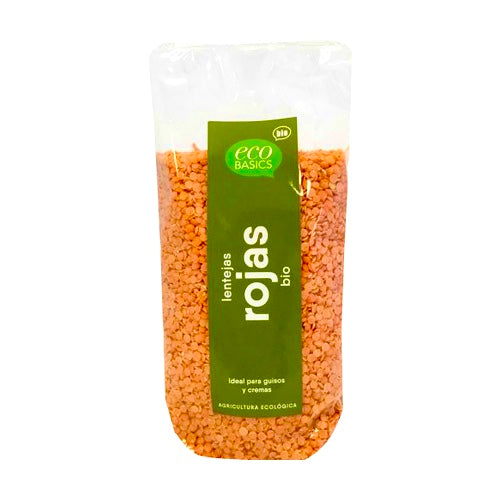 Lentejas rojas Bio Paquete 500 gr