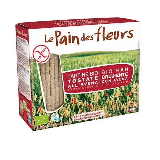 Crackers Bio Avena Sin gluten Caja 150 gr