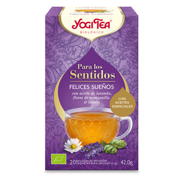 Infusión Ecológica Ayurvédica FELICES SUEÑOS Caja 20 bolsitas