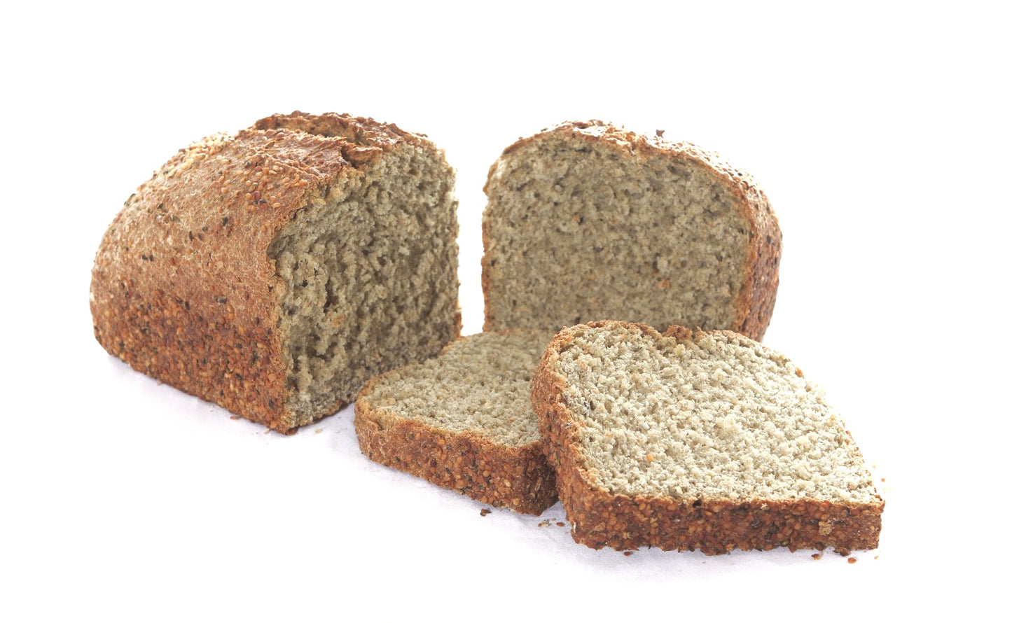 Pan Molde Cañamo SIN LEVADURA Cortado 400 gr NO ENVÍO