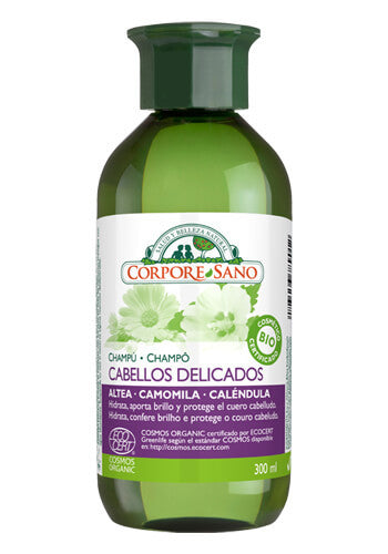Champú ecológico Cabellos delicados Botella PET 500 ml