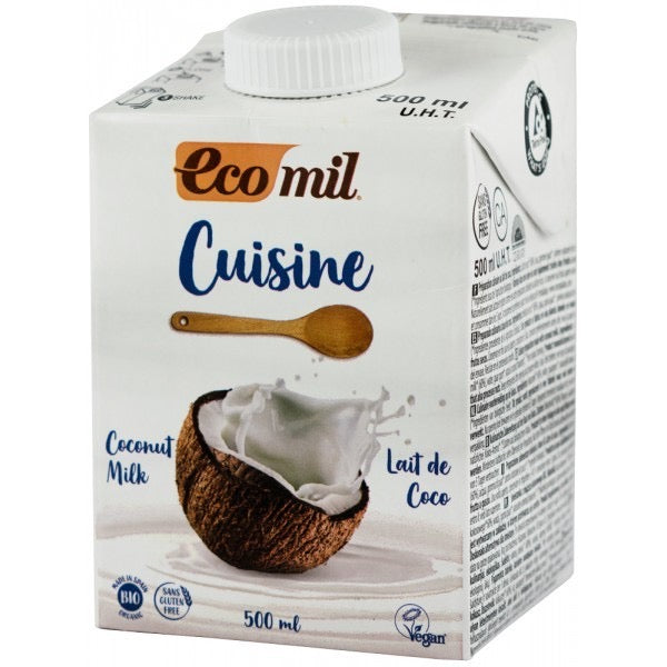 Leche coco Bio SIN GLUTEN Brick 500 ml