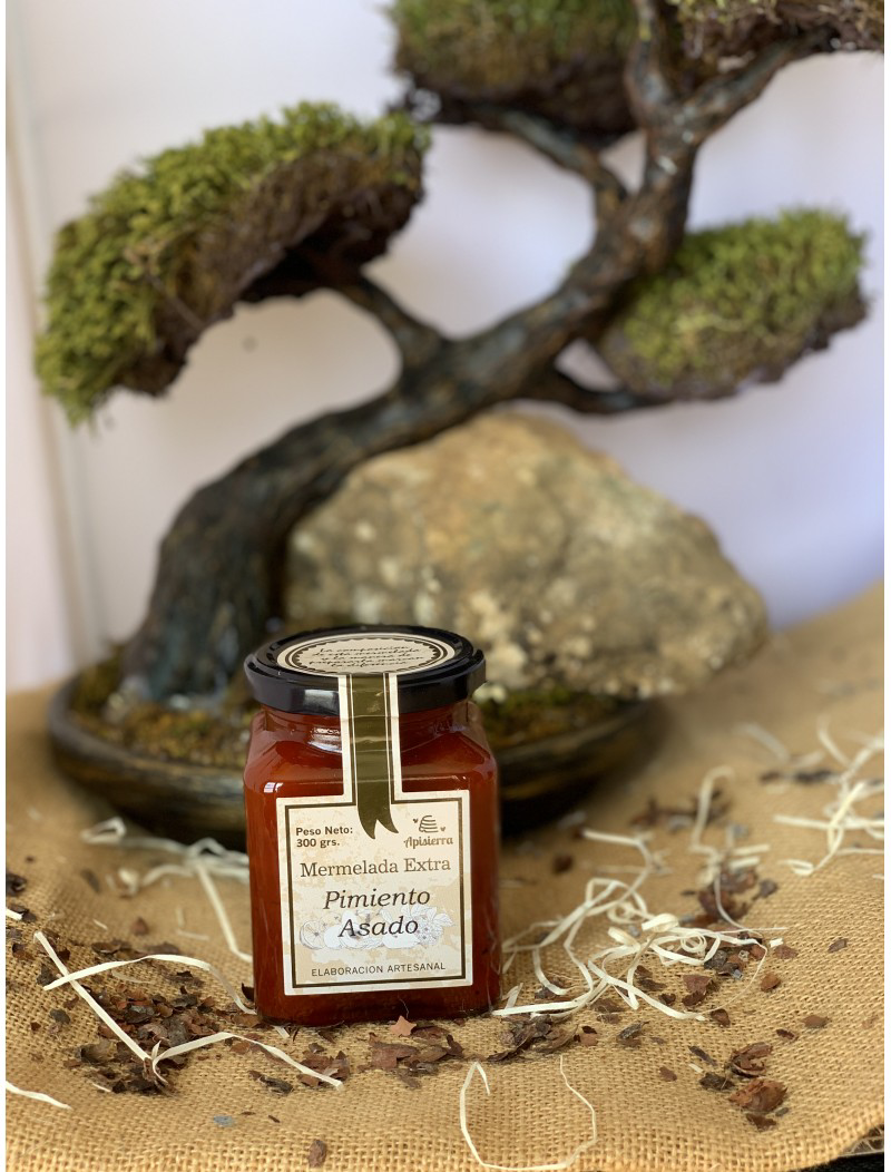 Mermelada Artesana PIMIENTO ASADO Bote cristal 300 gr