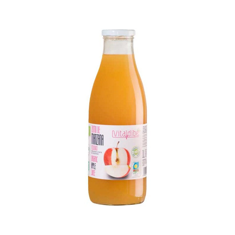 Zumo Manzana Bio orgánico Botella cristal 1L