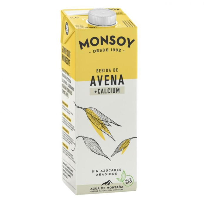 Leche Bio Avena Calcio Brick 1L