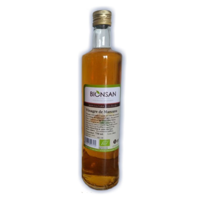 Vinagre manzana ecológico Botella cristal 500 ml