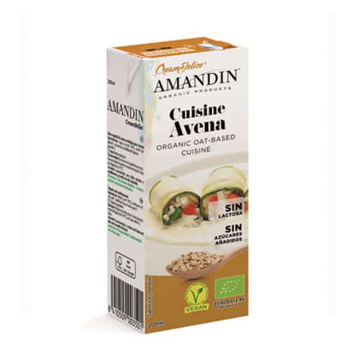 Nata vegetal Ecológica Avena Sin lactosa 200 ml