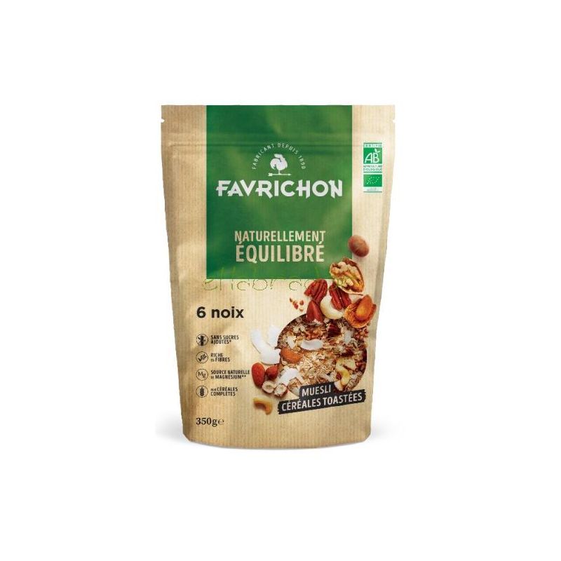 Cereales Ecológicos Frutos secos Paquete 350 gr