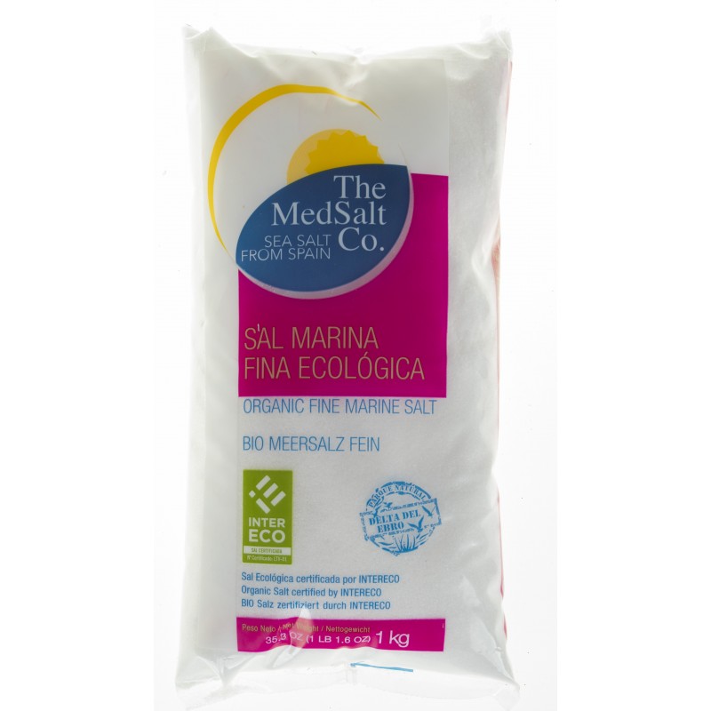 Sal Marina Fina Ecológica Paquete 1 KG