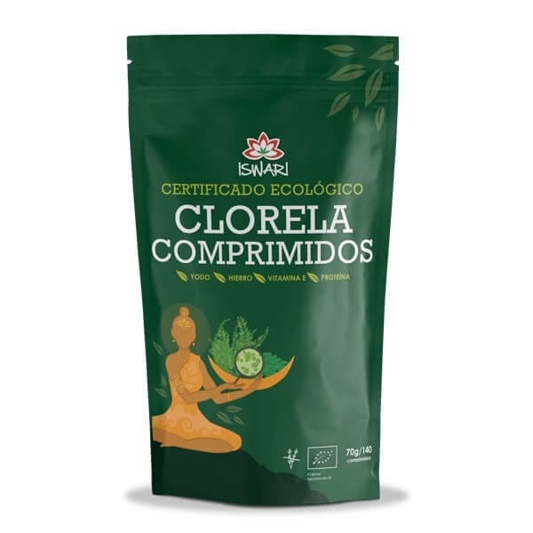 Clorela Pastillas Veganas Eco Paquete 70 gr