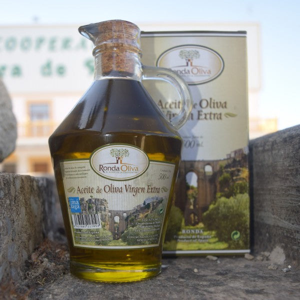 Jarra Cristal Aceite Oliva virgen extra 500 ml