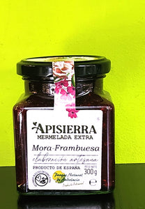 Mermelada Artesana MORA FRAMBUESA Bote cristal 300 gr