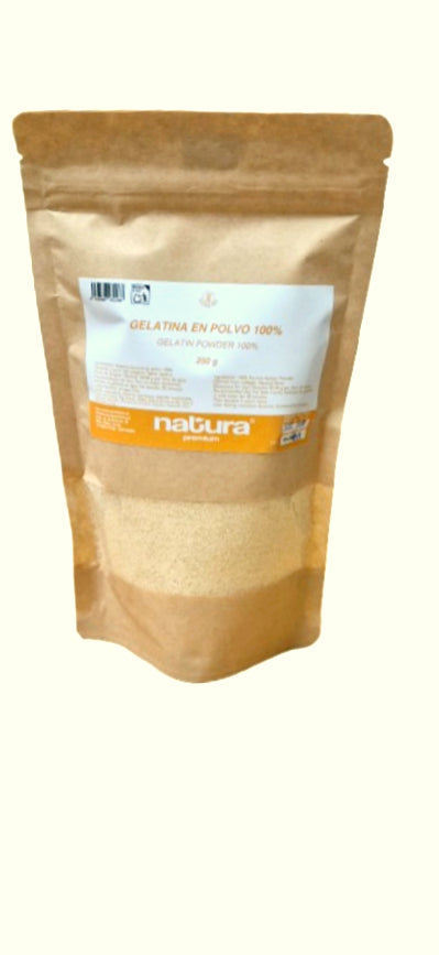 Gelatina Polvo 100% Paquete 250 gr