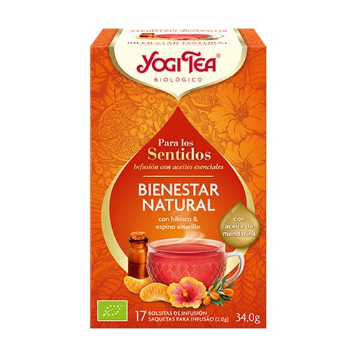 Infusión Ecológica Ayurvédica BIENESTAR NATURAL Caja 20 bolsitas