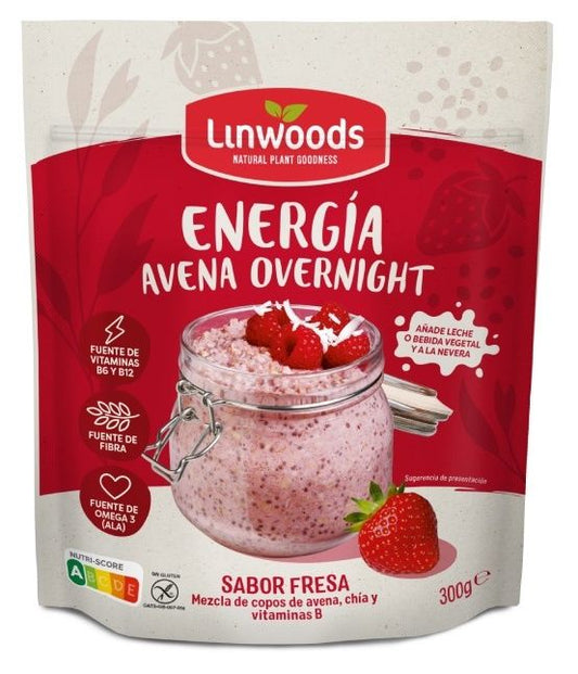Avena Overnight Fresa Paquete 300 gr