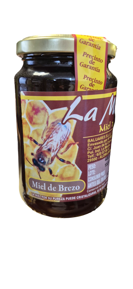Miel Brezo Bote Cristal 480 gr