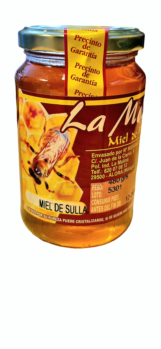 Miel Sulla Bote Cristal 480 gr