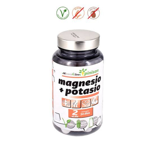 Magnesio Potasio Bote Cristal 60 Comprimidos