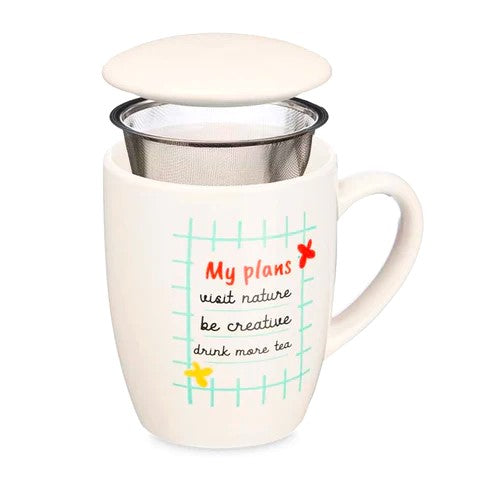 Taza Mug Filtro Cerámica 340 ml