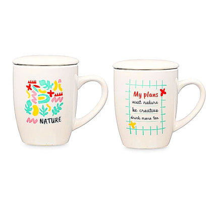 Taza Mug Filtro Cerámica 340 ml