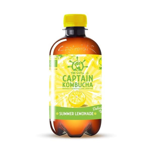 Kombucha Limón Botella 400 ml