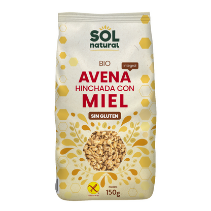Avena Hinchada Miel Paquete 150 gr