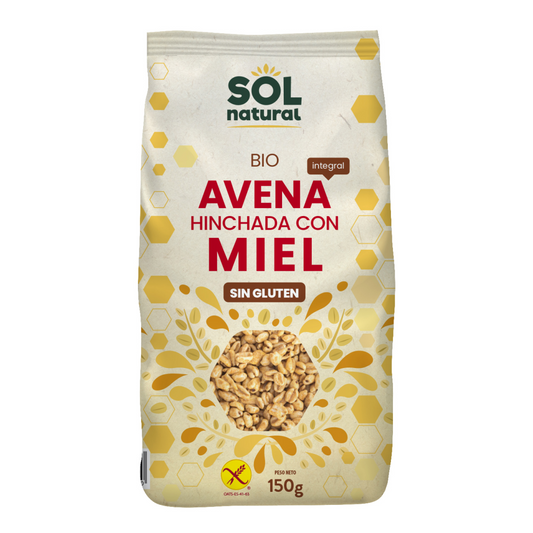 Avena Hinchada Miel Paquete 150 gr