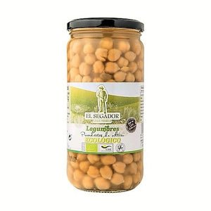 Garbanzos Ecológicos Bio Bote cristal 215 gr