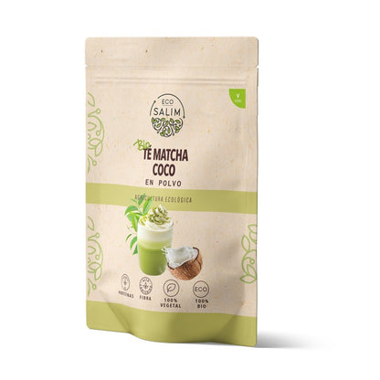 Matcha Coco Ecológico Polvo Paquete 100 gr