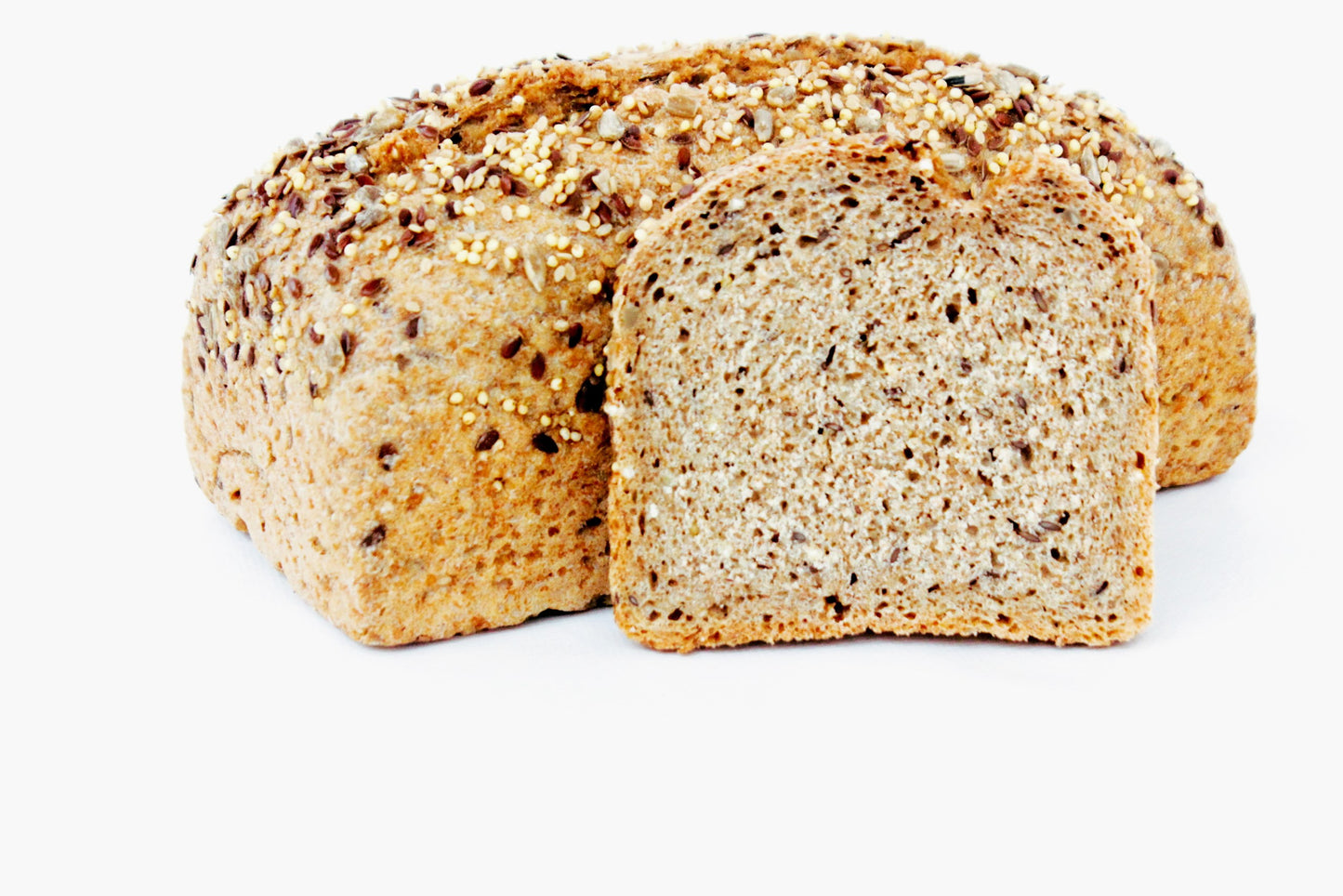 Pan Quinoa Chía Molde S/L Cortado 400 gr NO ENVÍO