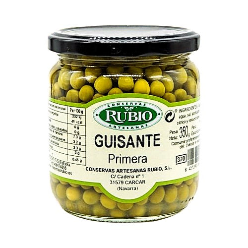 Guisantes Conserva Bote Cristal 350 gr NO ENVÍO