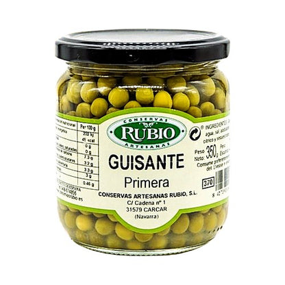 Guisantes Conserva Bote Cristal 350 gr NO ENVÍO