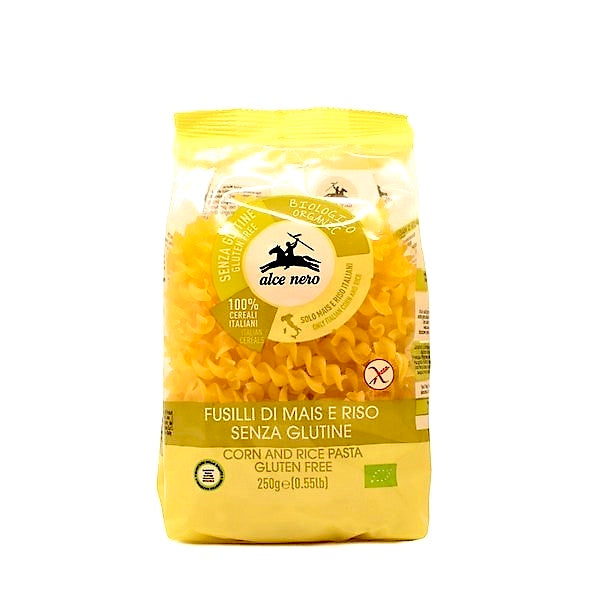 Fusilli Bio Sin gluten Paquete 250 gr