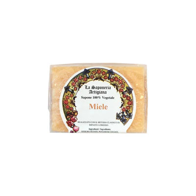 Jabón Vegetal LECHE y MIEL Pastilla 100 gr