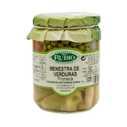 Menestra Verduras Bote cristal