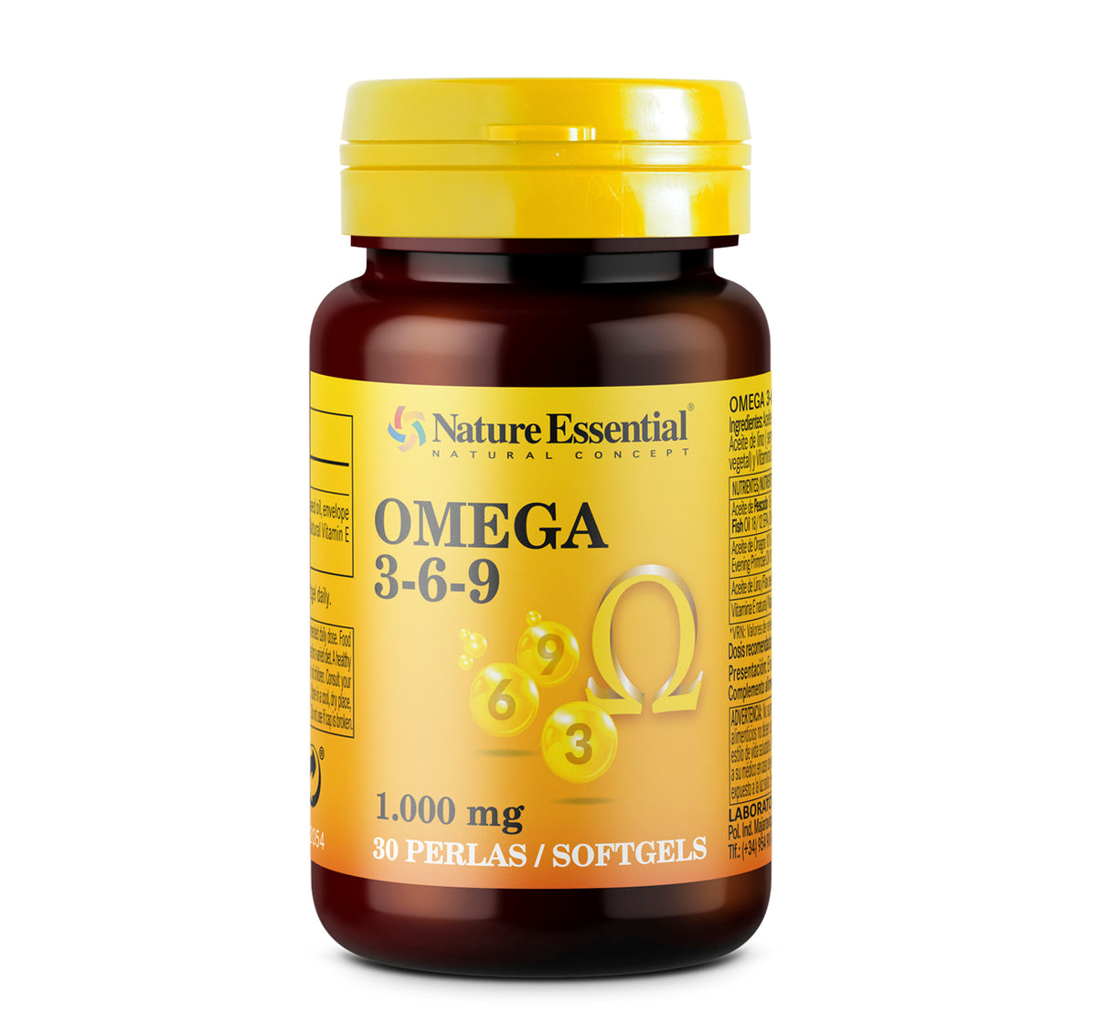 Omega 3 6 9 1000 mg Bote 30 Cápsulas