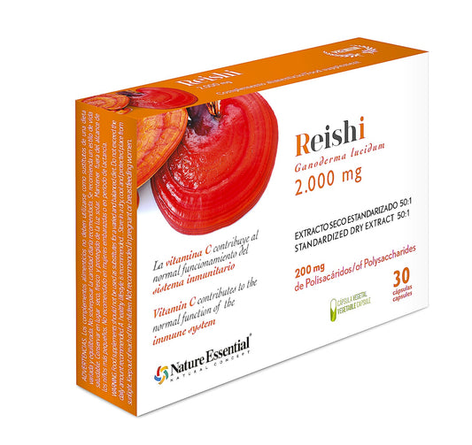 Reishi Caja 30 Cápsulas 2000 mg