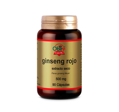 Ginseng Rojo 500 mg Bote 90 Cápsulas